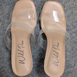 Wild Pair Clear Dress Heels